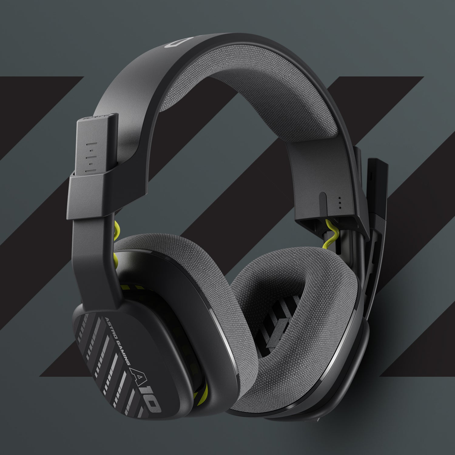 ASTRO Gaming A10 Gaming-Headset – Over-Ear, Stereo, Kabelgebunden, 3,5 mm Klinke, Schwarz