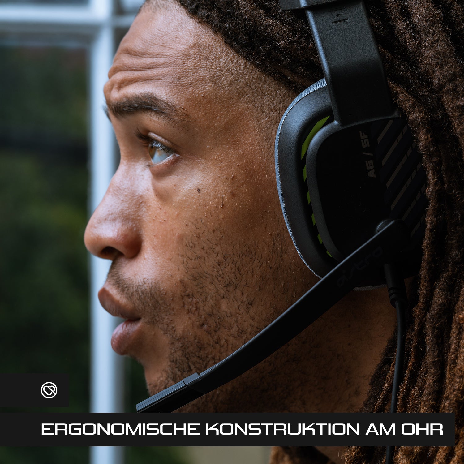 ASTRO Gaming A10 – Over-Ear Gaming-Headset – Flip-to-Mute Boom-Mikrofon, 32 mm Treiber – Schwarz – für PS