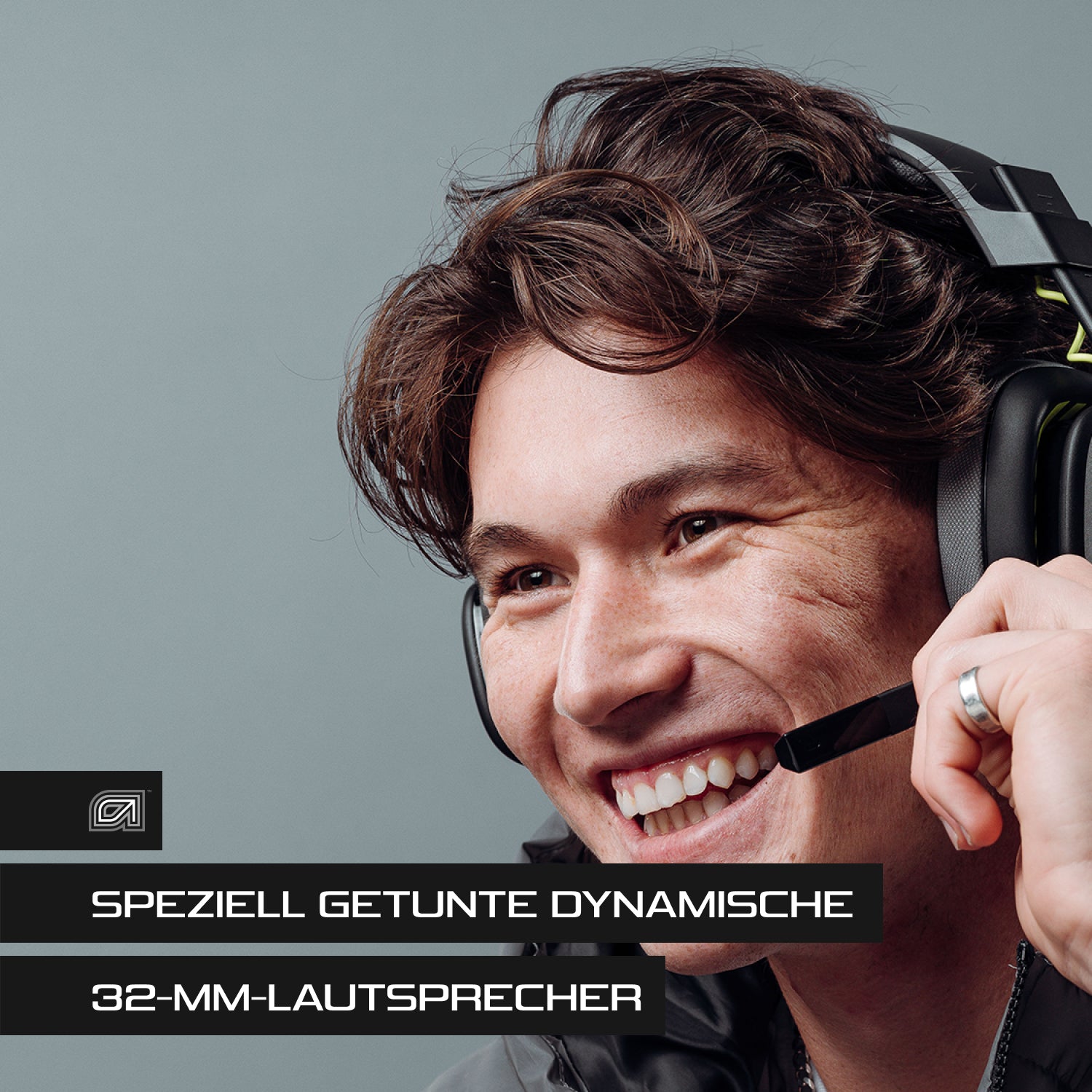 ASTRO Gaming A10 – Over-Ear Gaming-Headset – Flip-to-Mute Boom-Mikrofon, 32 mm Treiber – Schwarz – für PS