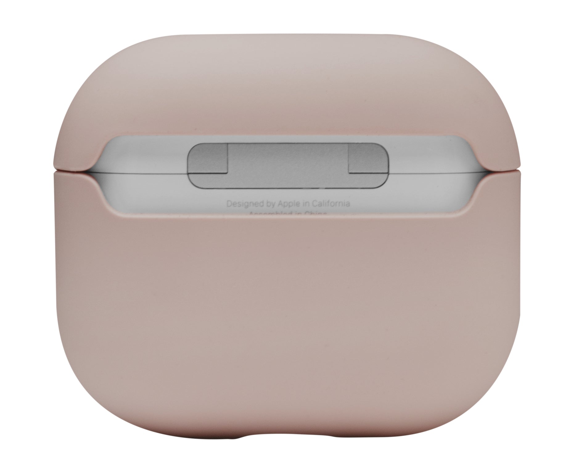 dbramante1928 Costa Rica Schutzhülle für Apple AirPods (3. Gen.) Silikon Pink, Sand