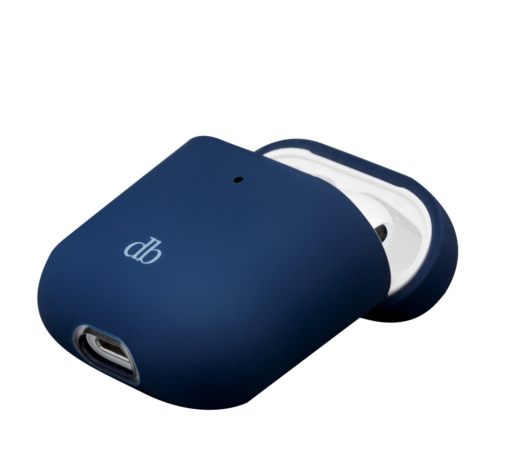 dbramante1928 Costa Rica Schutzhülle für Apple AirPods (2. Generation) Silikon Blau
