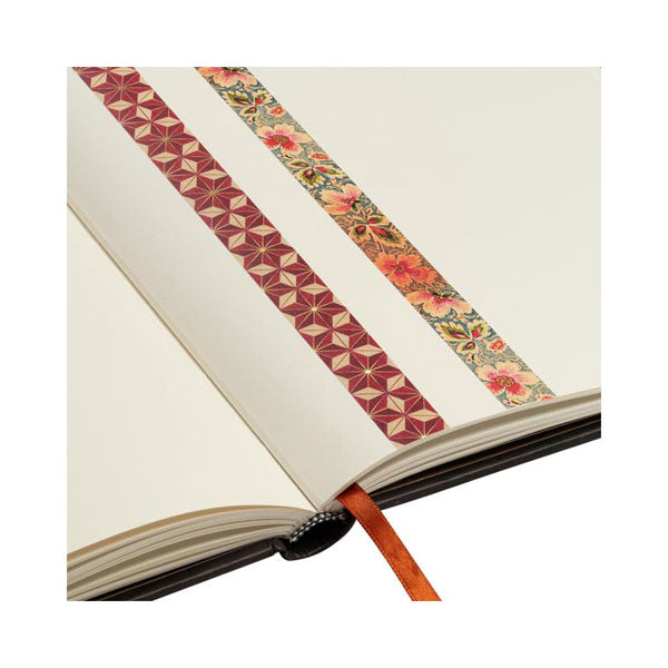 Paperblanks Washi Tape – 15 mm × 10 m, mehrfarbig, Papier, 2 Rollen