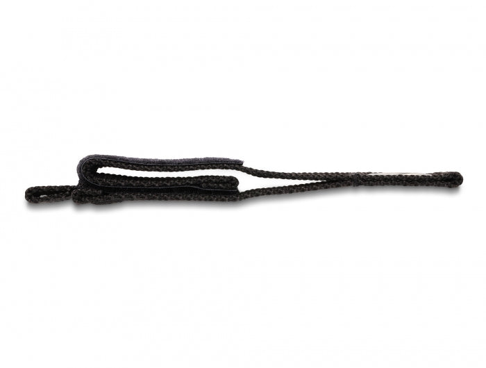 DeLOCK Klettkabelbinder 508×50 mm, 5er-Pack – schwarz