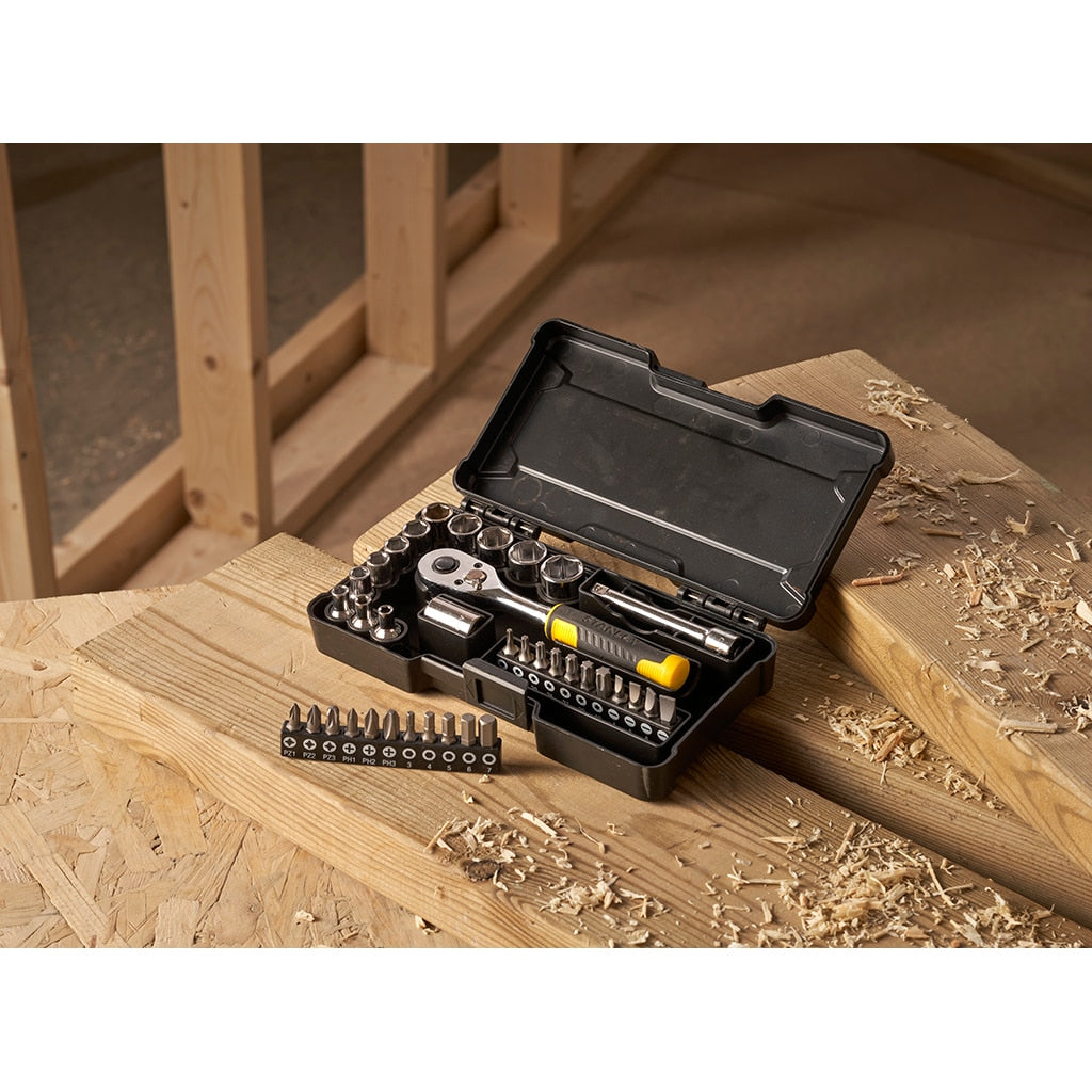 Stanley Schraubendreher-Bit-Set – Antrieb 1/4" – STMT82672-0