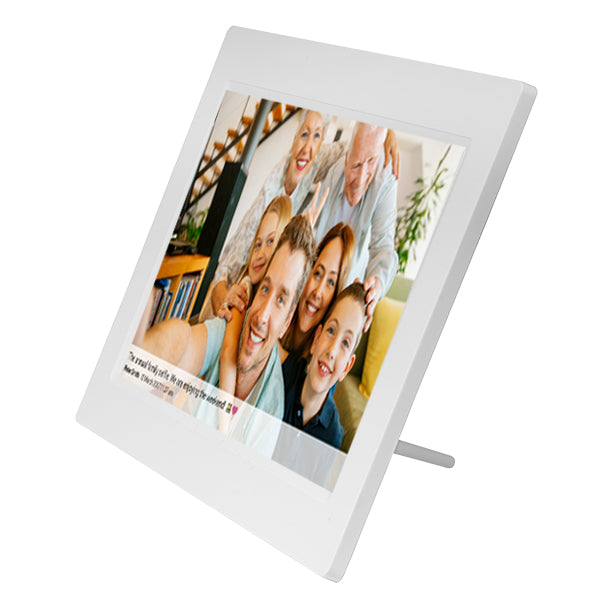 Denver PFF-1015W Digitaler Bilderrahmen – 10,1" – 1280 × 800 (WXGA), IPS – WLAN, Mikro-USB – microSD – Weiss