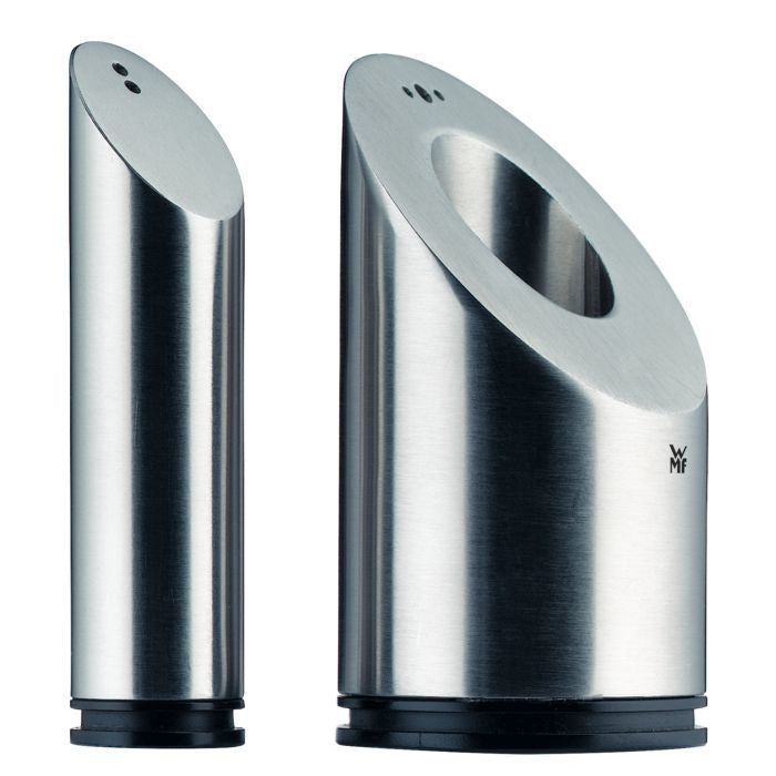 WMF Salz- und Pfeffermühle 2-teilig, Ø 4,5 × 8,6 cm, Edelstahl (Cromargan), Silber