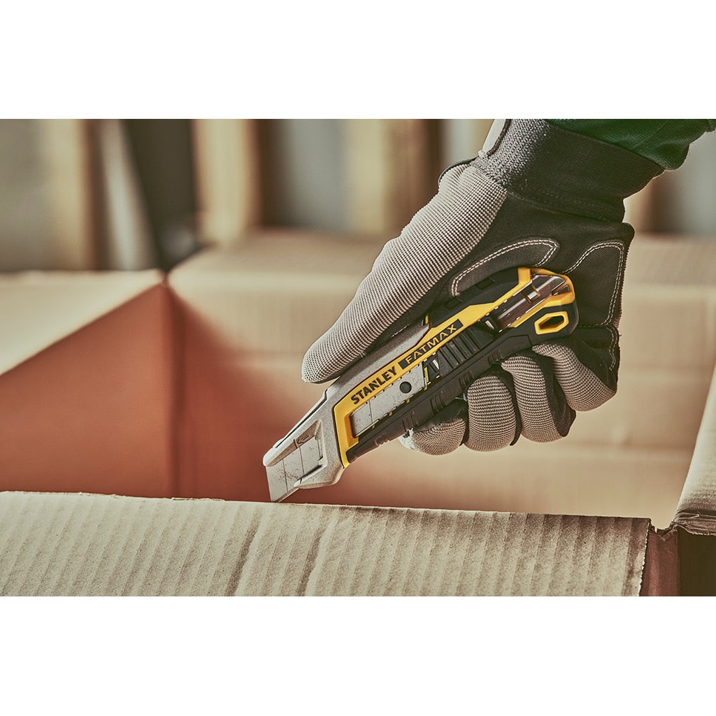 Stanley FatMax FMHT10594-0 – Trapezmesser 18 mm, einziehbar, Stahl, schwarz