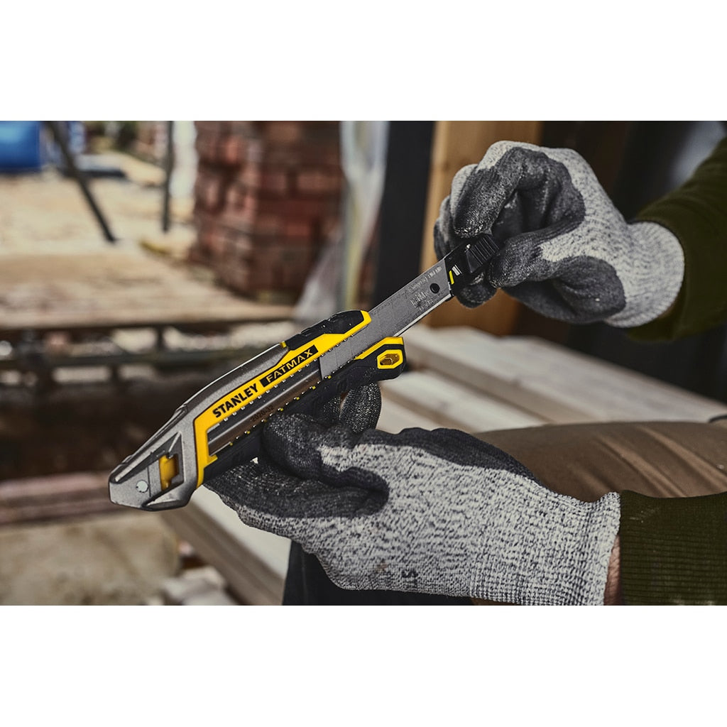 Stanley FatMax FMHT10594-0 – Trapezmesser 18 mm, einziehbar, Stahl, schwarz