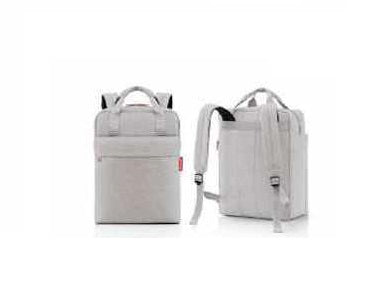 Reisenthel City-Rucksack Allday M – 15 l, Polyester – Grau, 300 × 390 × 130 mm