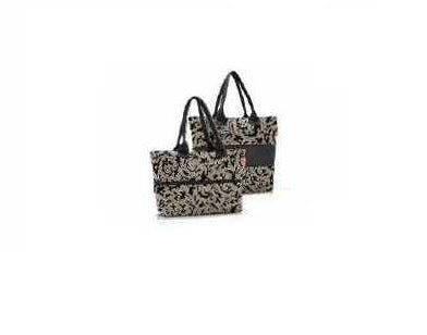 Reisenthel Stofftasche, Polyester, Motiv Barock Marmor, 500×350×165 mm