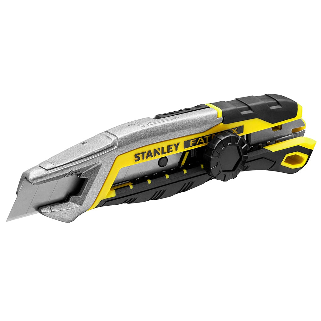 Stanley FatMax Cutter FMHT10592-0 – 18 mm, Klingenarretierung, Stahl, Schwarz/Gelb