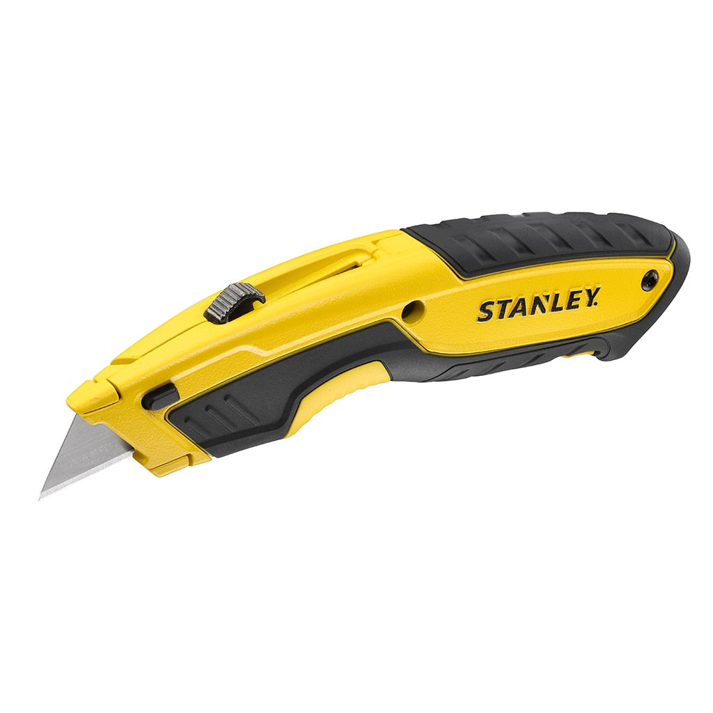 Stanley Abbrechmesser, einziehbar, inkl. 3 Klingen, gelb
