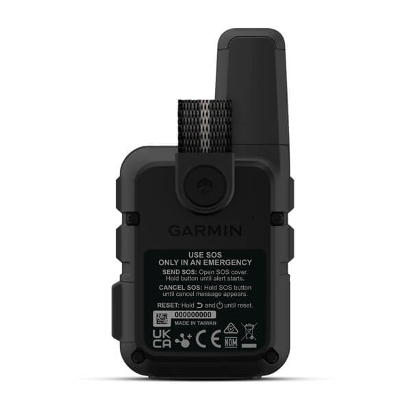 Garmin GPS-Satellitenkommunikator Inreach Mini 2 – 51 × 99 × 26 mm, Schwarz, 100 g