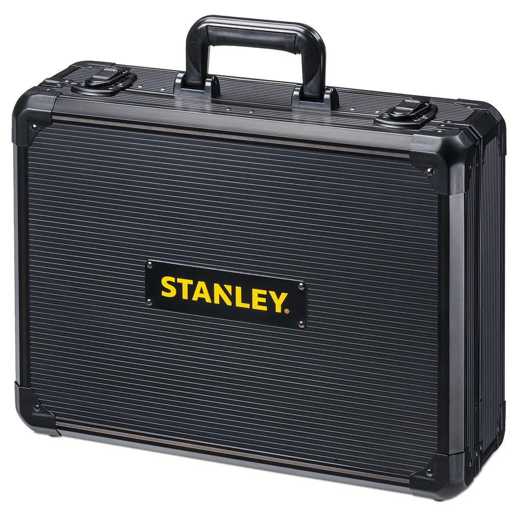 Stanley Reparatur-Toolkit – 61 Bits, 8 Schraubendreher – Schwarz, Gelb – 142 Stück