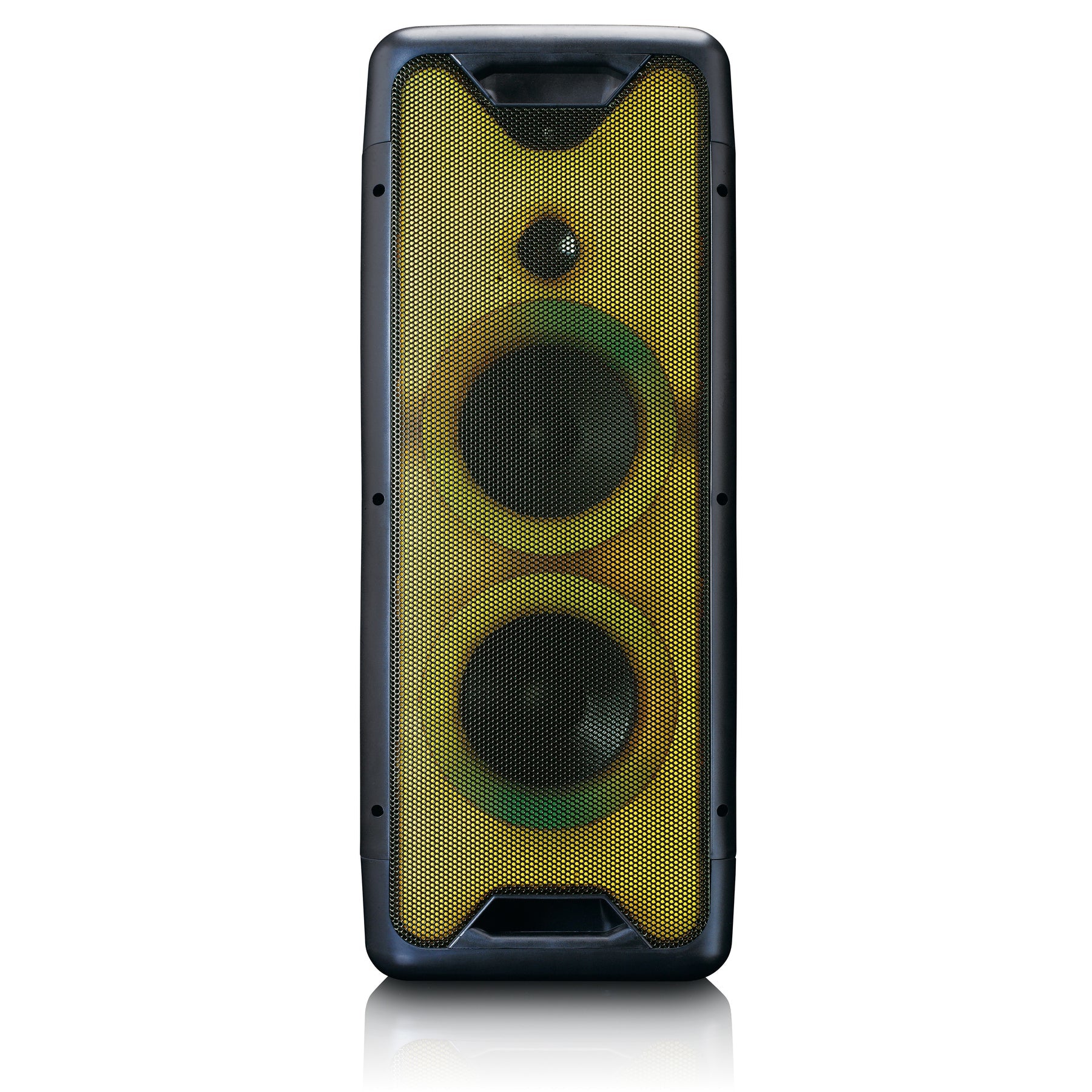 Lenco PA-200BK – Party-Lautsprecher – 100 W, LED, 8 h – Schwarz