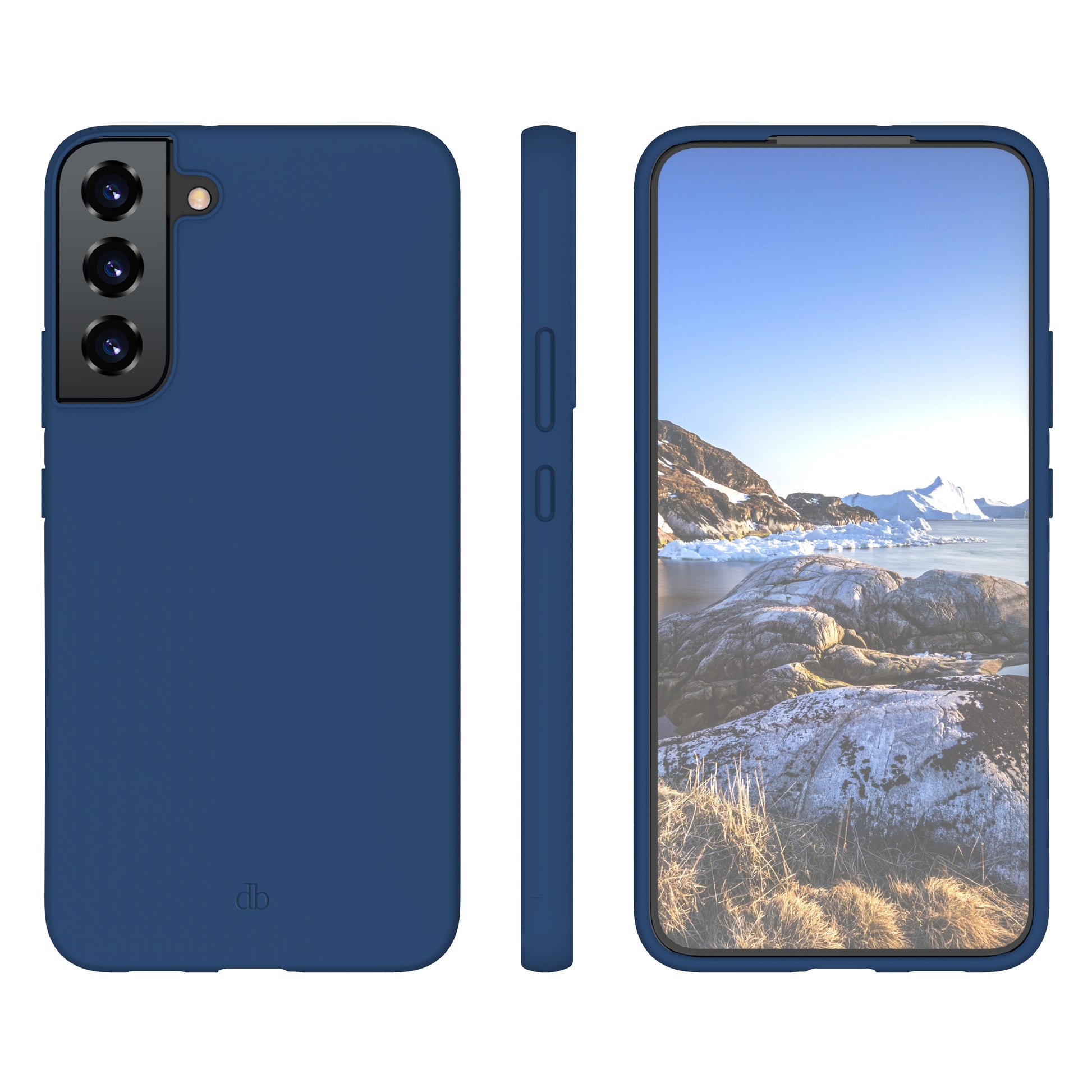 dbramante1928 Costa Rica – Backcover – für Samsung Galaxy S22+, Pacific Blue