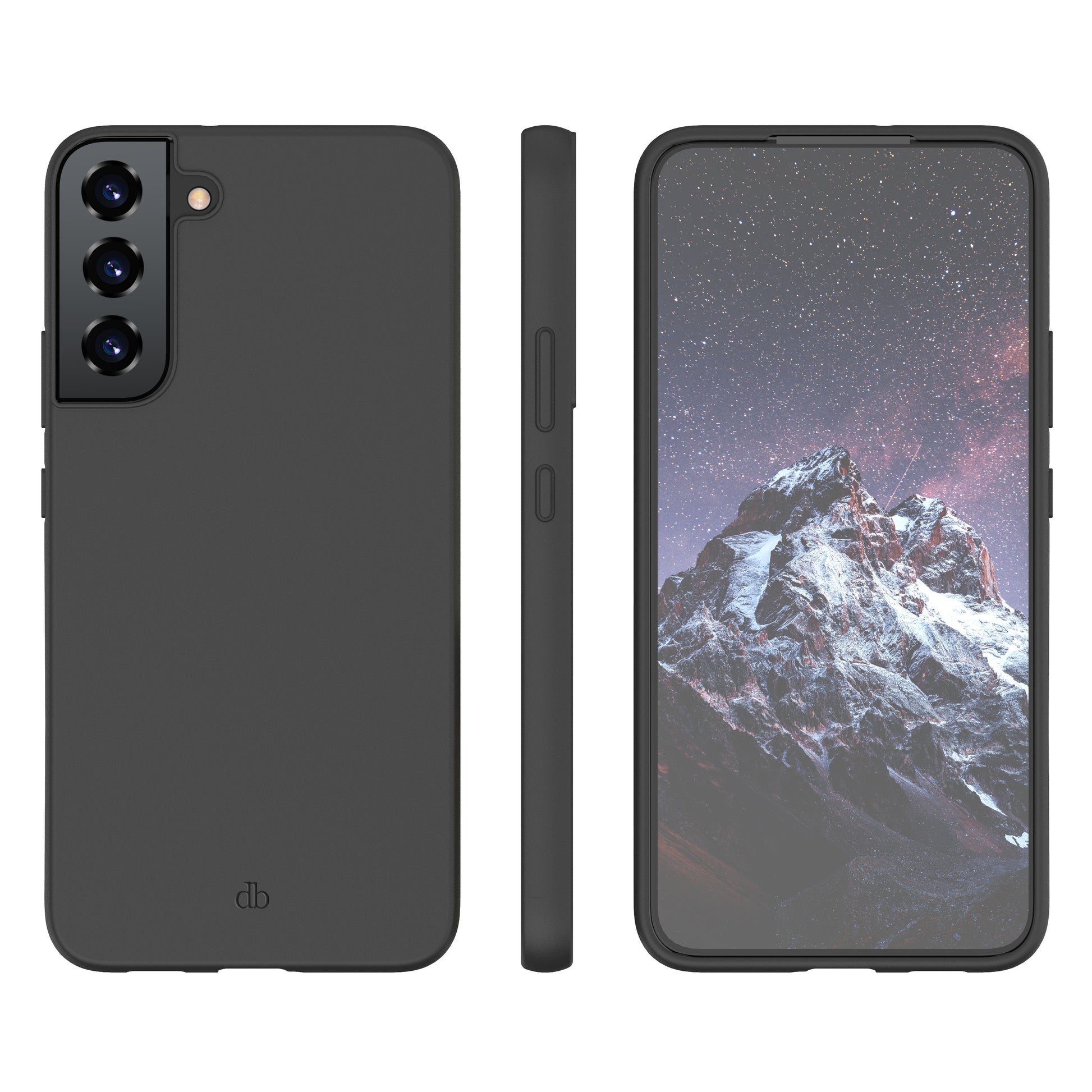 dbramante1928 Costa Rica Backcover – für Samsung Galaxy S22+, Schwarz