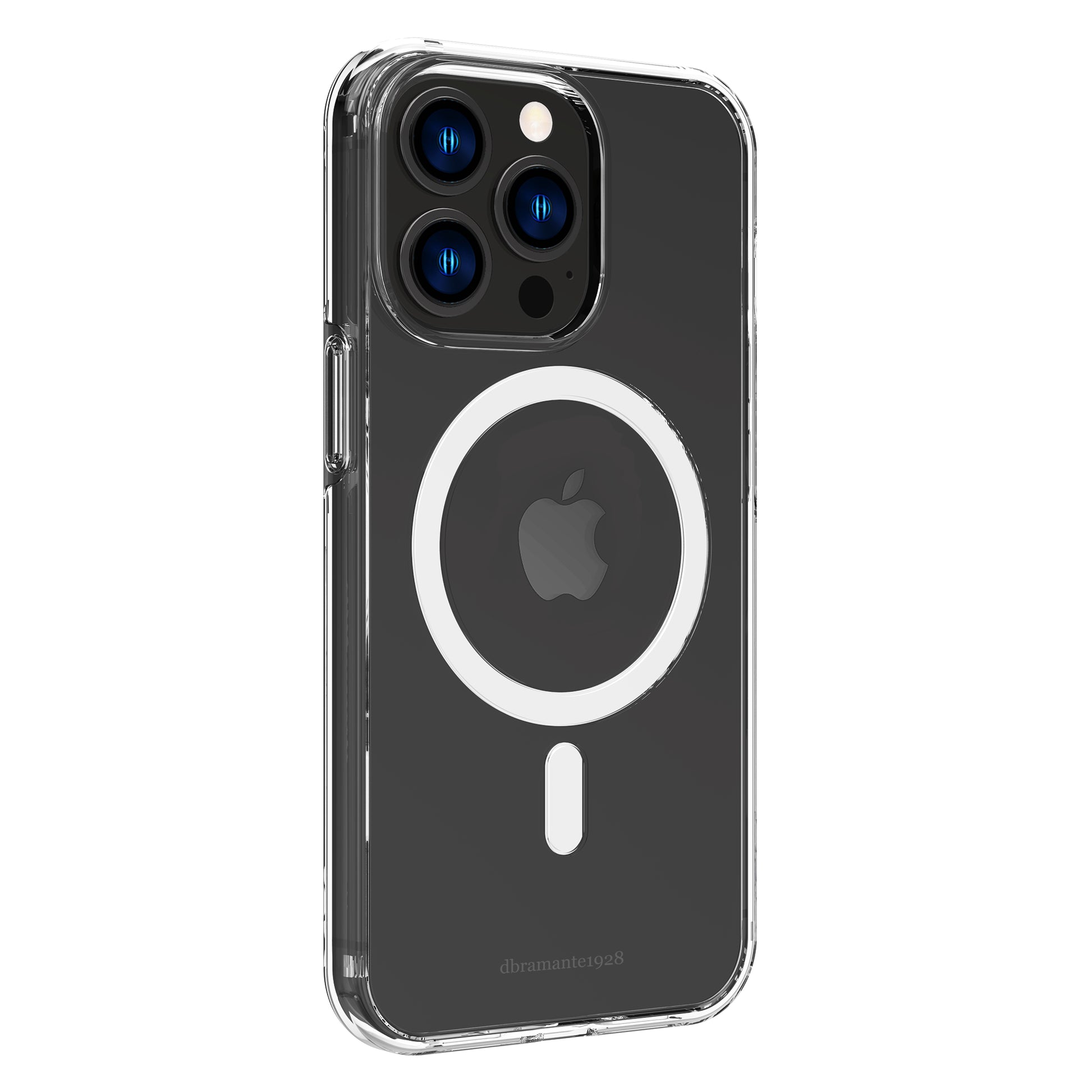 dbramante1928 Backcover – für Apple iPhone 13 Pro, MagSafe, Recycling-Kunststoff, transparent
