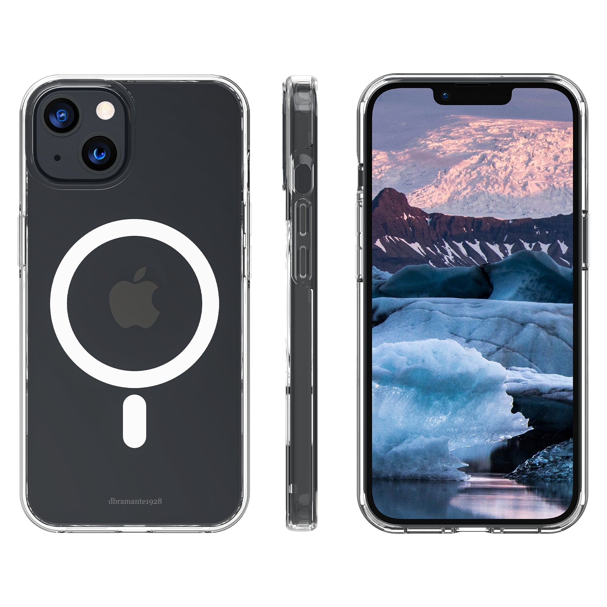 dbramante1928 Iceland Pro Backcover – für Apple iPhone 13, MagSafe, Transparent