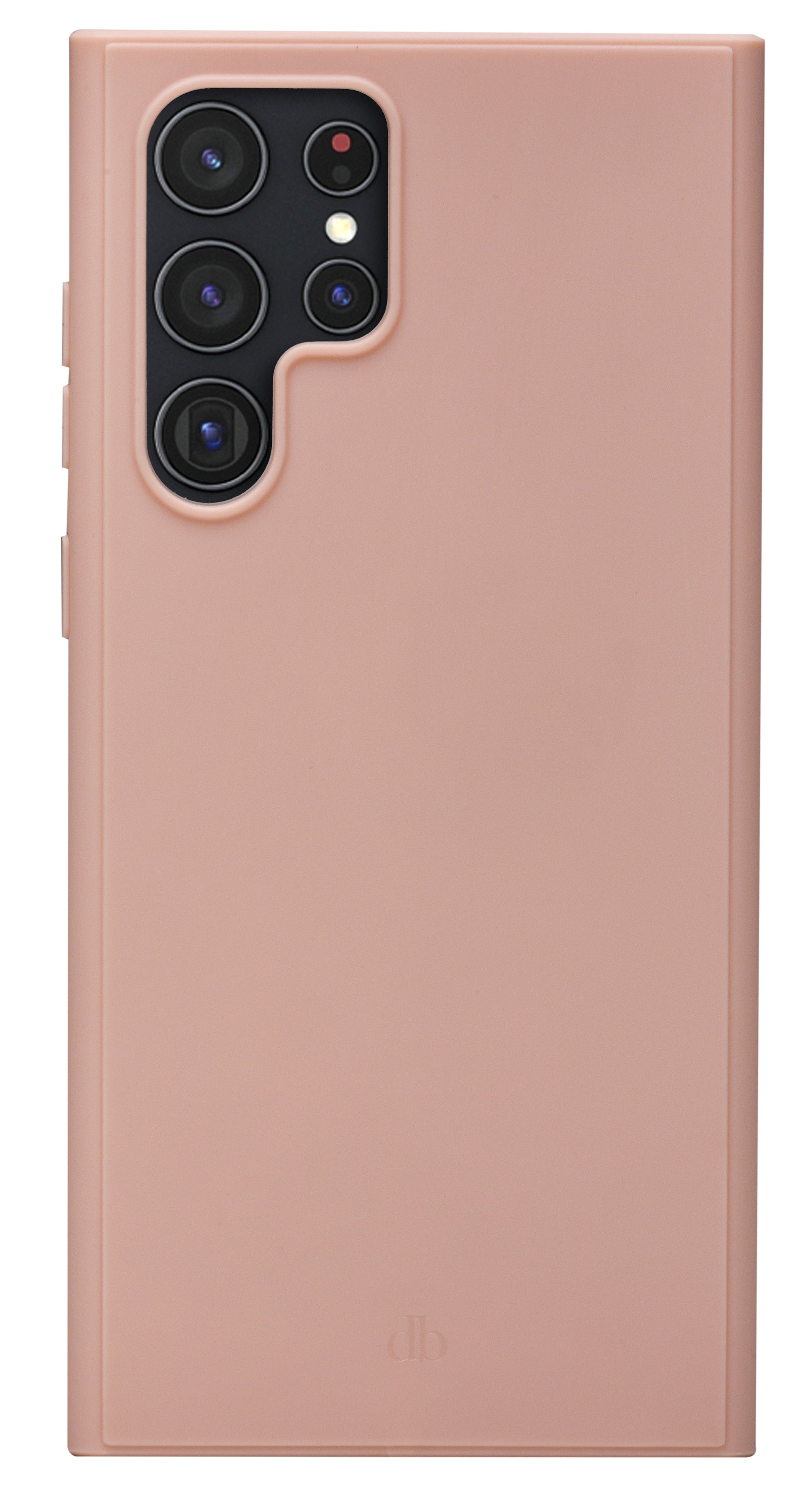 dbramante1928 Greenland Folio – für Samsung Galaxy S22 Ultra, mit Ständer, Recycling-Kunststoff, Pink Sand