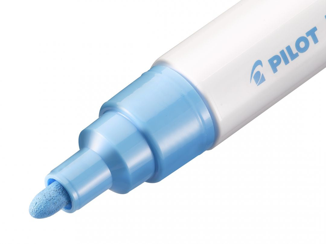 Pilot Pigmentmarker Pintor – Rundspitze 1,5-2,2 mm – Sortiert – 10er-Set – Für dunkles Papier geeignet