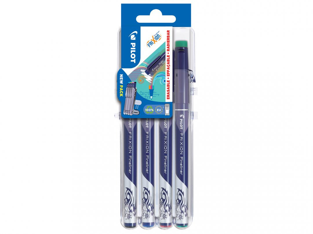 Pilot Fineliner – 4er-Set – 1,3 mm – sortiert