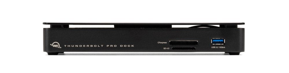 OWC Thunderbolt Pro Dockingstation – Thunderbolt 3, DP, 4× USB-A, 1× USB-C, 85 W PD, 10GbE, für Windows/Mac