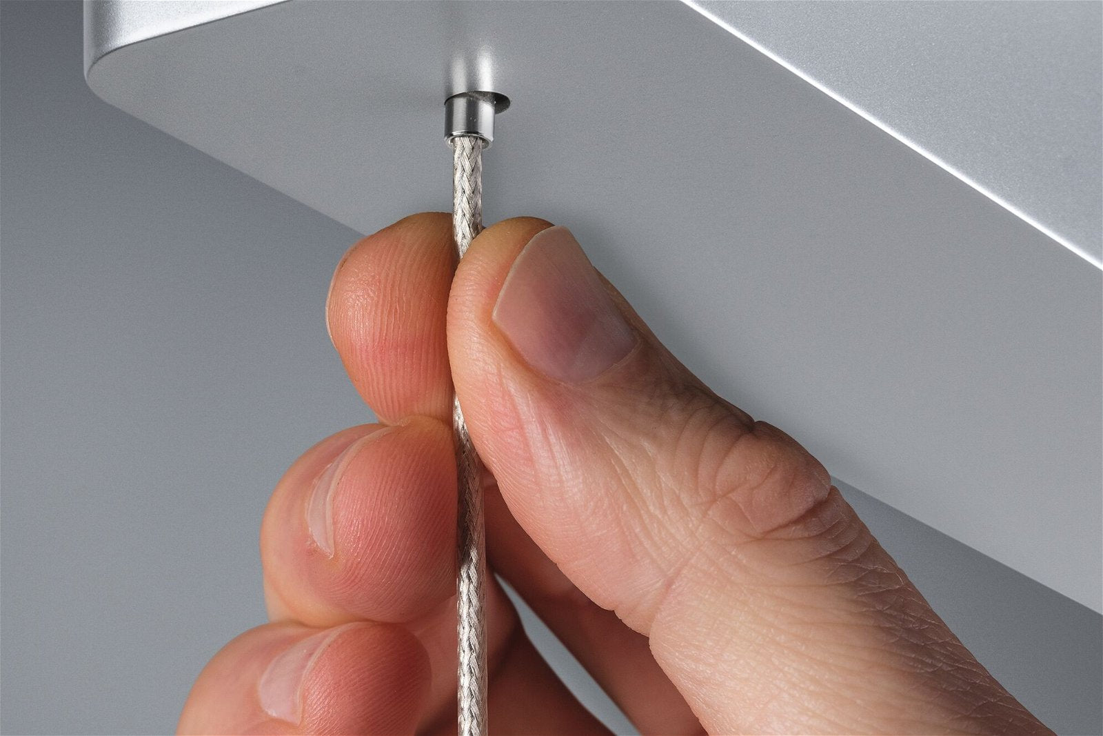 Paulmann Pendelleuchte Lento – 100 × 3,5 cm, 1800 lm, 42 W, 2700 K, dimmbar, chrom, festverbaute LED