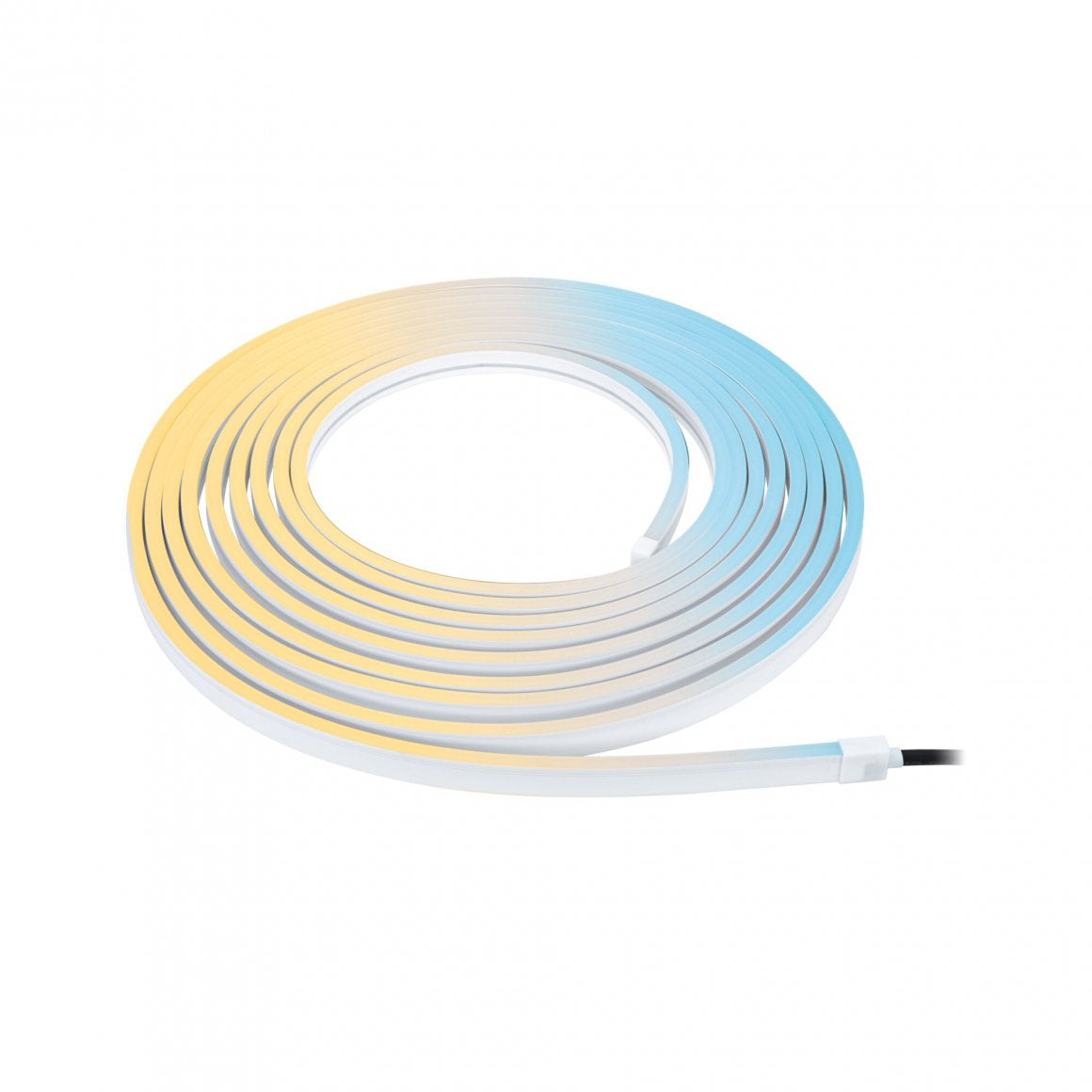 Paulmann LED-Streifen Aussen – 5200 lm, 39 W – RGBW – IP67 – Netzbetrieb, Zigbee, dimmbar – Weiss, Kunststoff