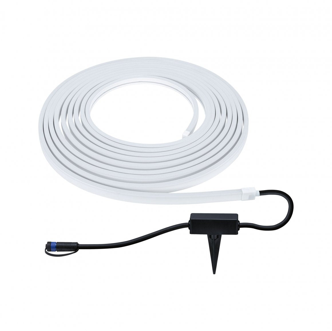 Paulmann LED-Streifen Aussen – 5200 lm, 39 W – RGBW – IP67 – Netzbetrieb, Zigbee, dimmbar – Weiss, Kunststoff
