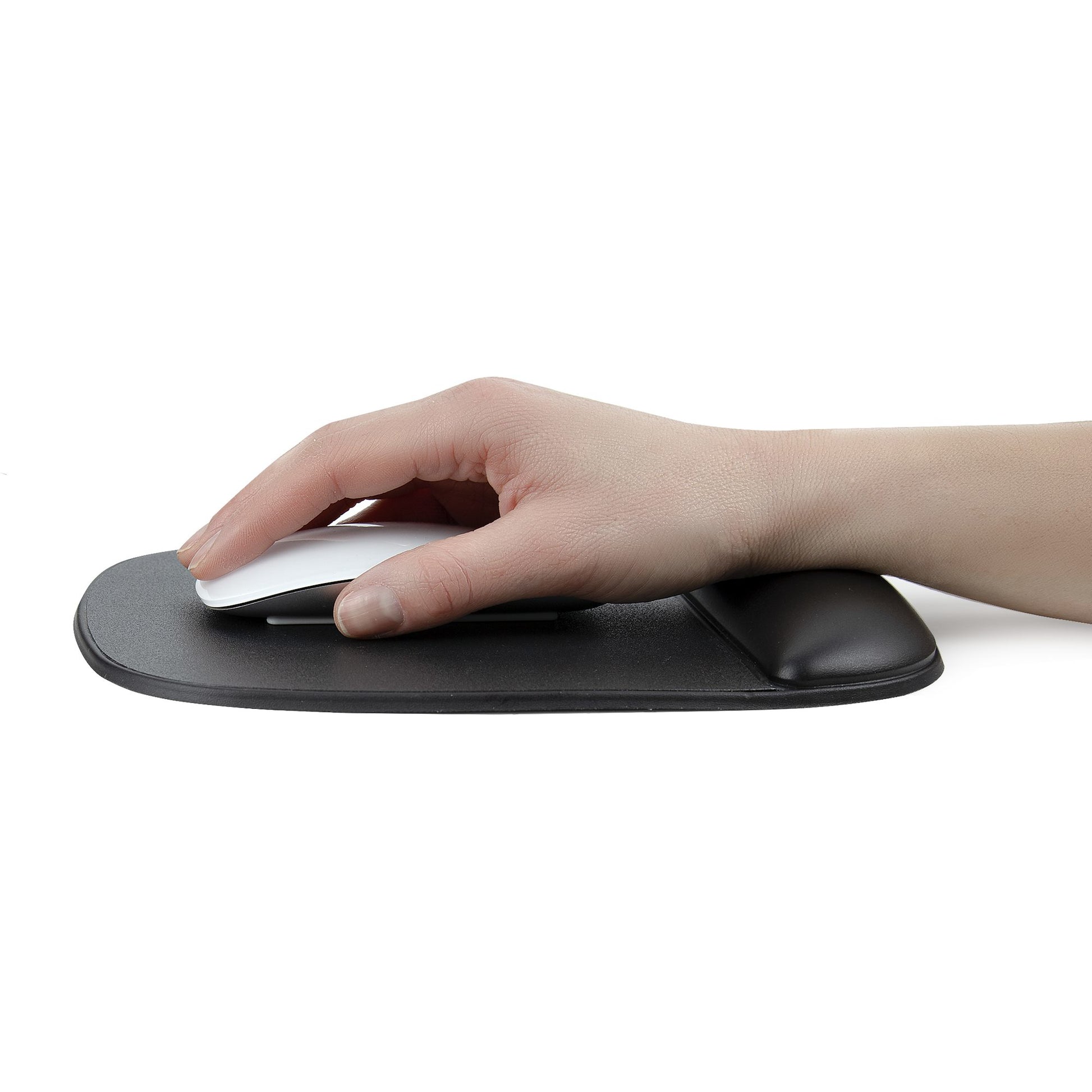StarTech.com Mausmatte mit Handgelenkauflage – für Maus – Schaumstoff