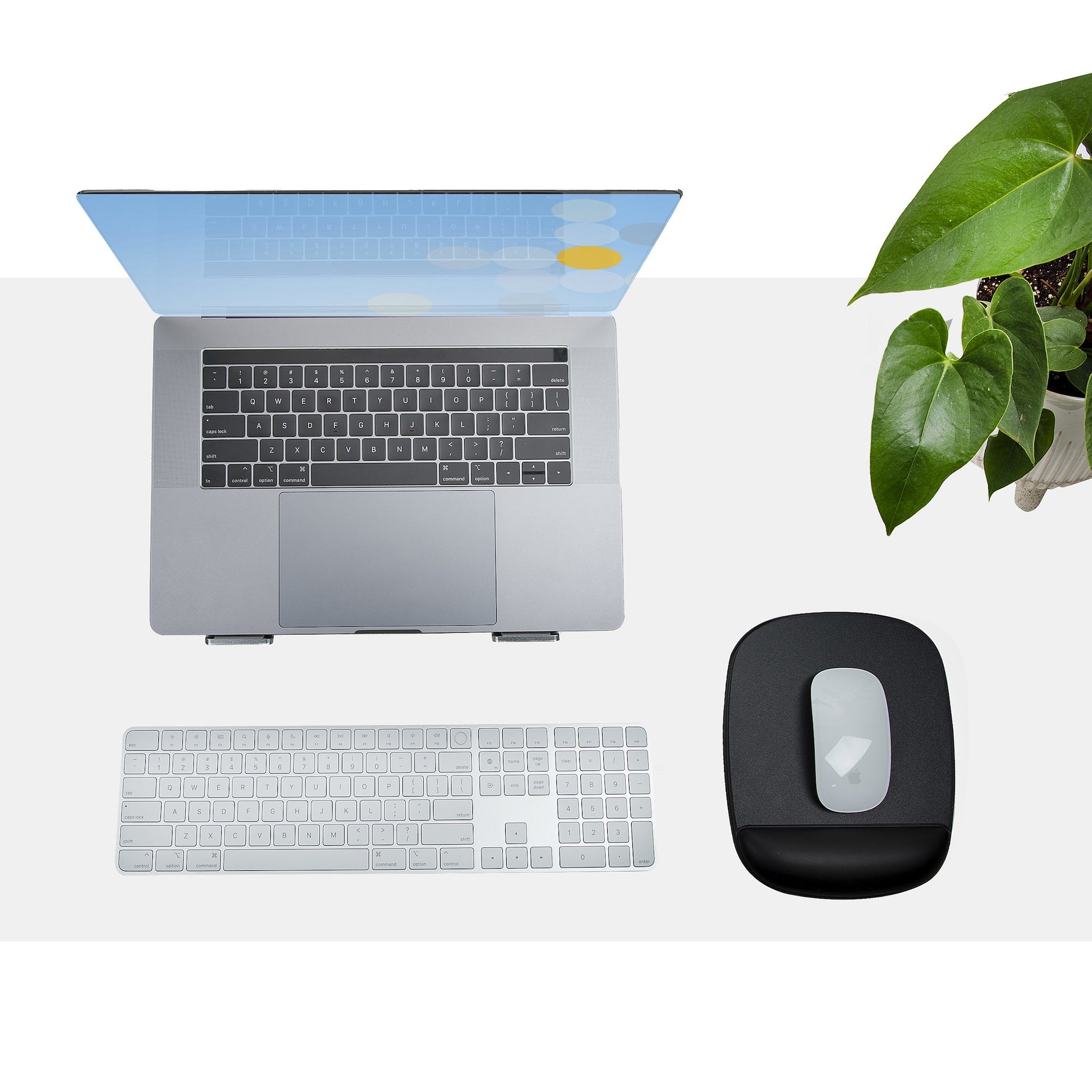 StarTech.com Mausmatte mit Handgelenkauflage – für Maus – Schaumstoff