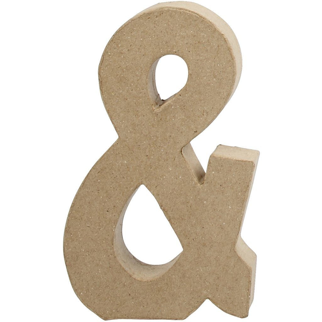 Creativ Company Pappzeichen, Papier, Beige, 11,5 × 20,5 × 2,5 cm, 1 Stk., Form &, Art. 26627