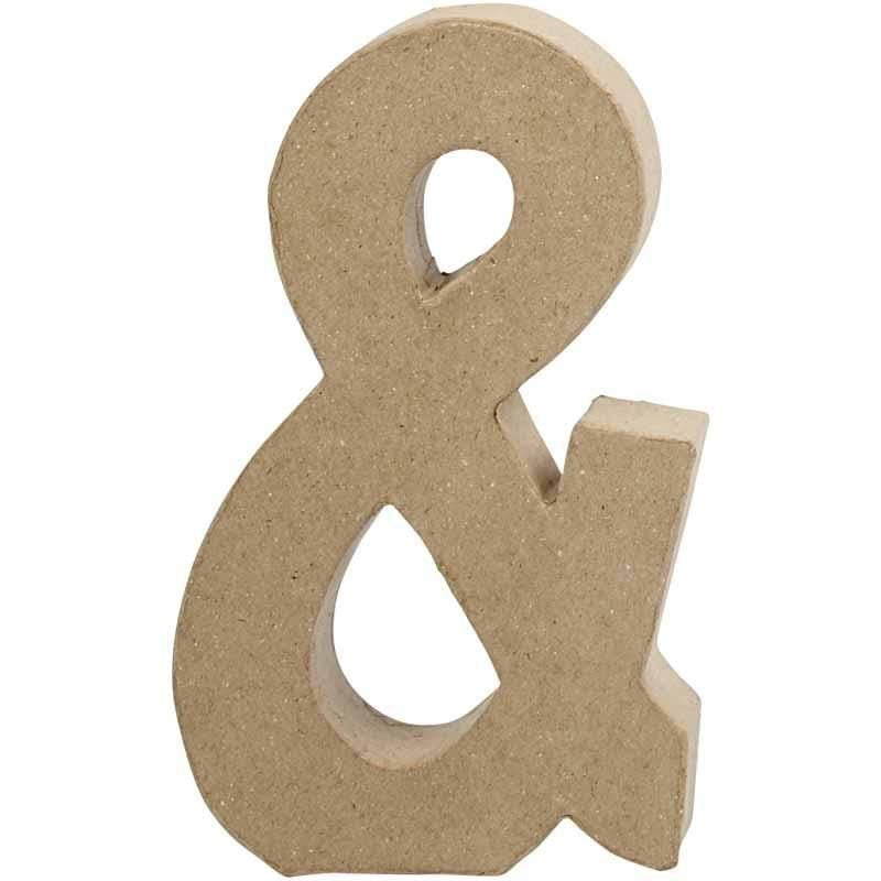 Creativ Company Pappzeichen, Papier, Beige, 11,5 × 20,5 × 2,5 cm, 1 Stk., Form &, Art. 26627