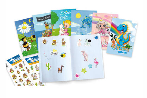 HERMA Stickeralbum Frieda & Friends – mehrfarbig – 148 × 210 mm