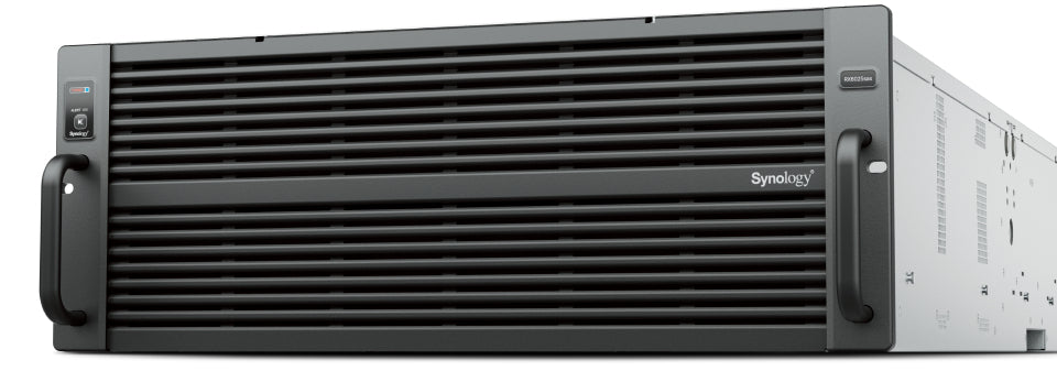 Synology RX6025sas – 60-Bay Rack 4U NAS – für 2,5"/3,5" HDD/SSD, SATA/SAS