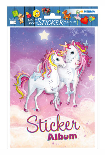 HERMA Stickeralbum – Einhorn Best Friends – Mehrfarbig – 148 × 210 mm