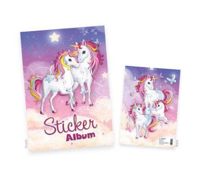 HERMA Stickeralbum – Einhorn Best Friends – Mehrfarbig – 148 × 210 mm