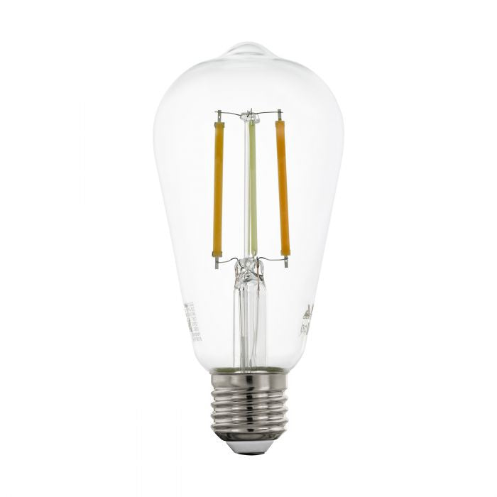 EGLO Smart-Leuchtmittel E27 ST64 – 2200–6500 K, 806 lm, 6 W, Bluetooth/Zigbee 3.0 – 1 Stk. – connect.Z