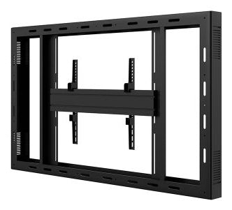 Hagor Enclosure Display-Gehäuse – VESA 600×400 mm, Landschaft, Metall – für 55" TVs – Schwarz