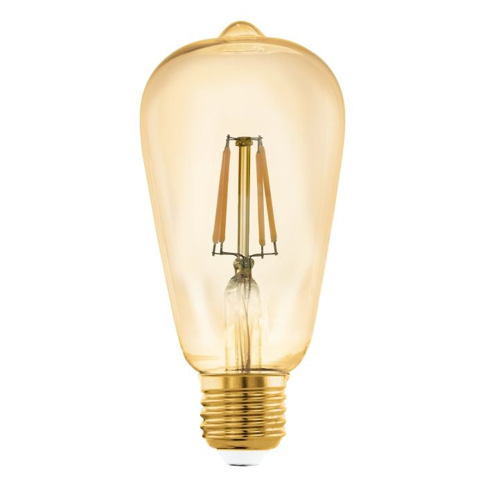 EGLO Smart-Leuchtmittel E27 ST64 – Warmweiss 2200 K, 500 lm, 4,9 W, Bluetooth, Zigbee 3.0 – 1 Stk.
