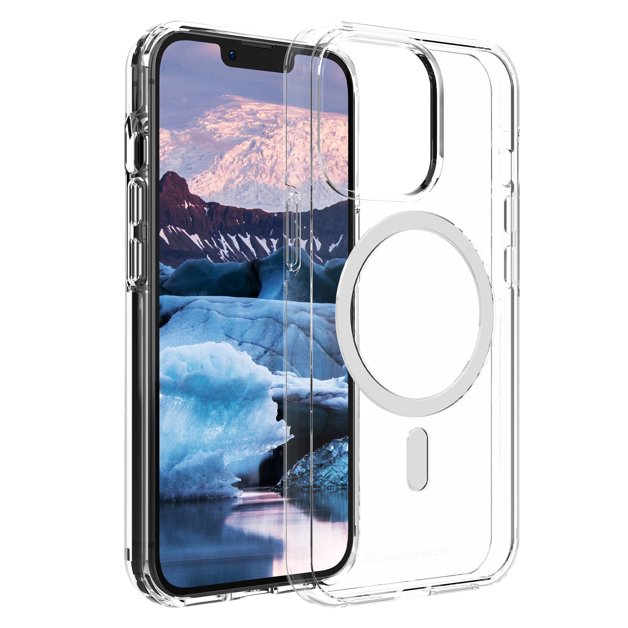 dbramante1928 Iceland Pro Backcover – für Apple iPhone 13, MagSafe, Transparent