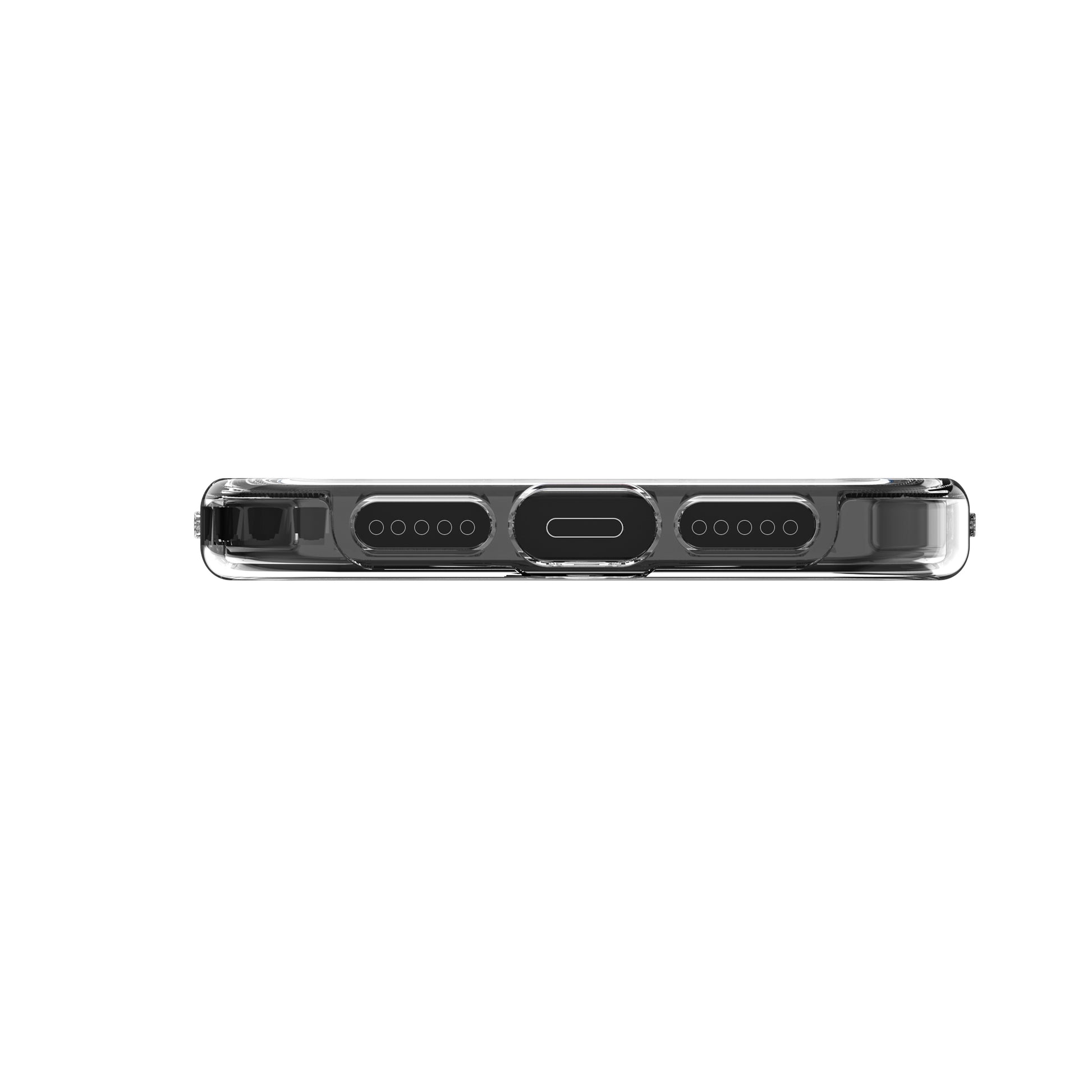 dbramante1928 Backcover – für Apple iPhone 12, MagSafe, Recycling-Kunststoff, transparent, bis 3 m sturzsicher