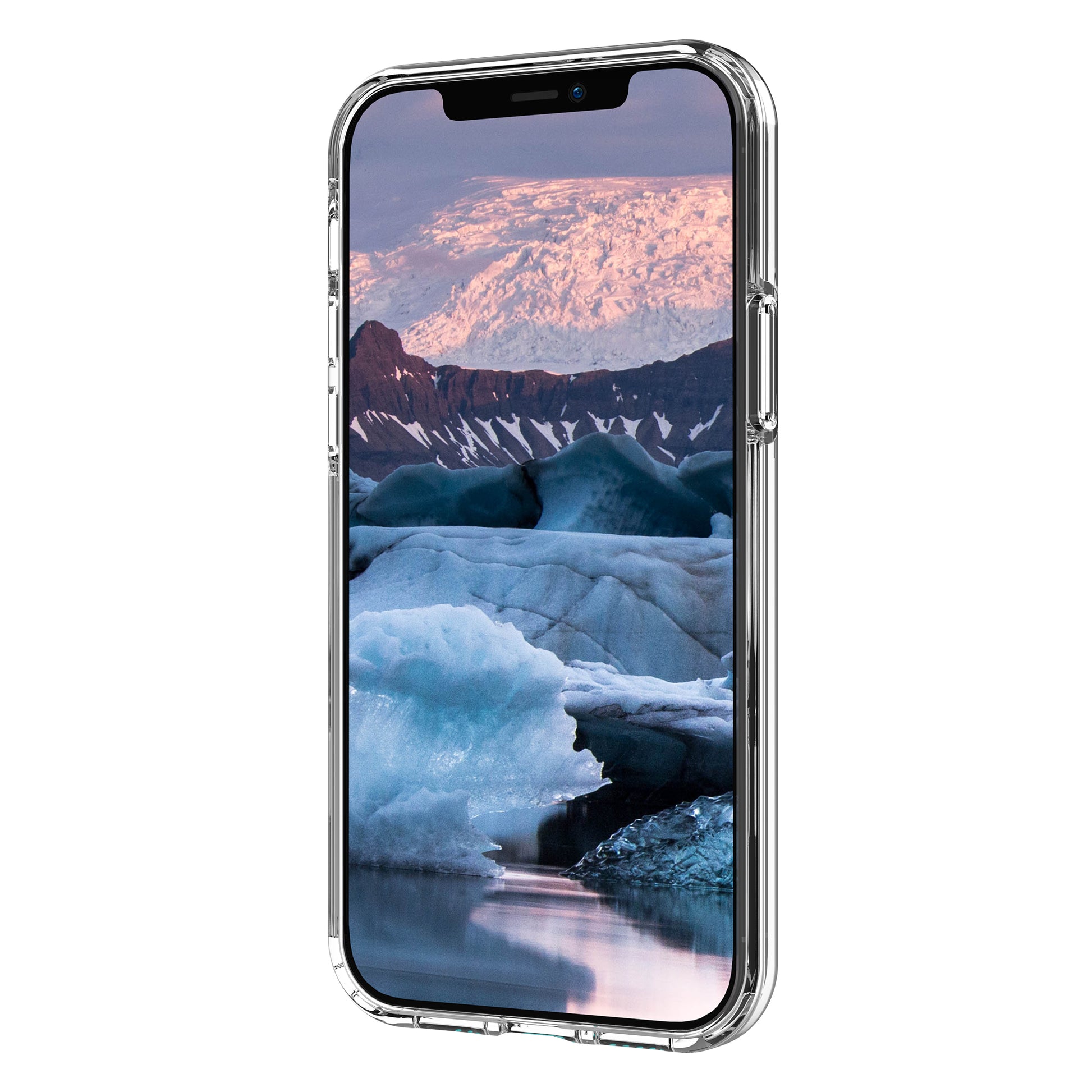 dbramante1928 Backcover – für Apple iPhone 12, MagSafe, Recycling-Kunststoff, transparent, bis 3 m sturzsicher