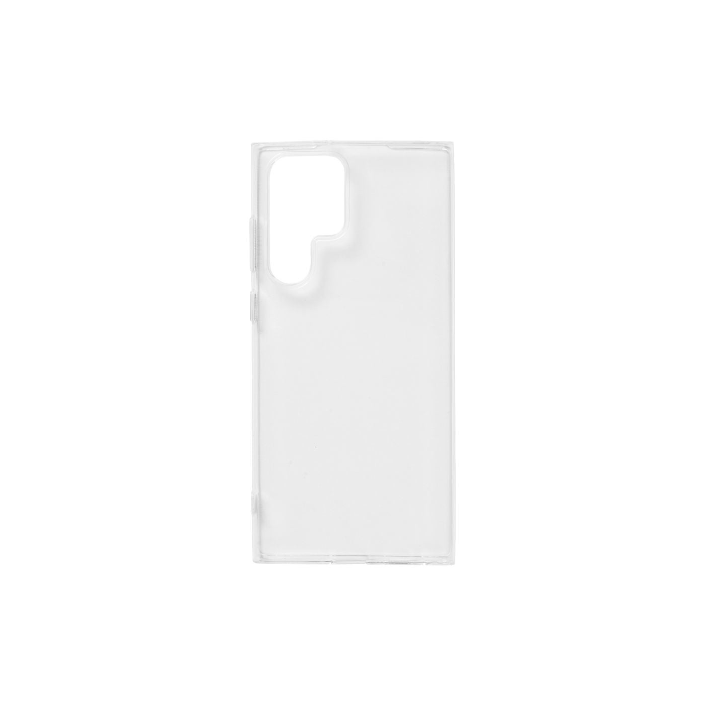 eSTUFF LONDON Backcover – für Samsung Galaxy S22 Ultra, TPU, Transparent, stossfest