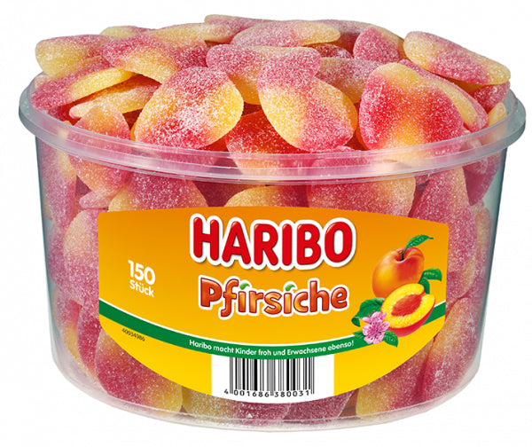 Haribo Pfirsich Fruchtgummi – 1,35 kg