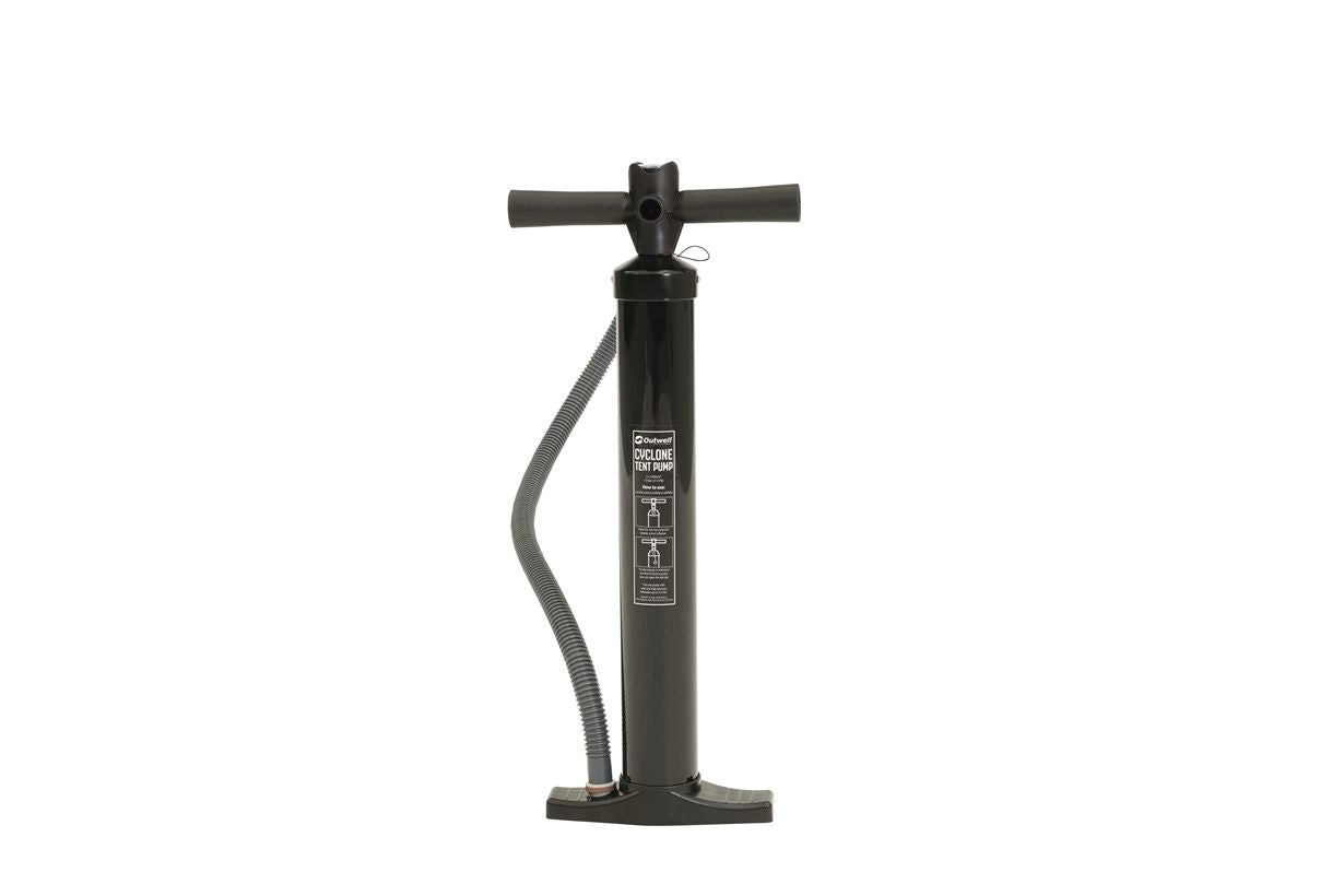 Outwell Cyclone Handluftpumpe – 2 bar, T-Typ Griff, 1,3 kg – für Camping