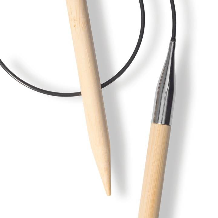Prym 1530 Rundstricknadel 8 mm – 60 cm, Bambus