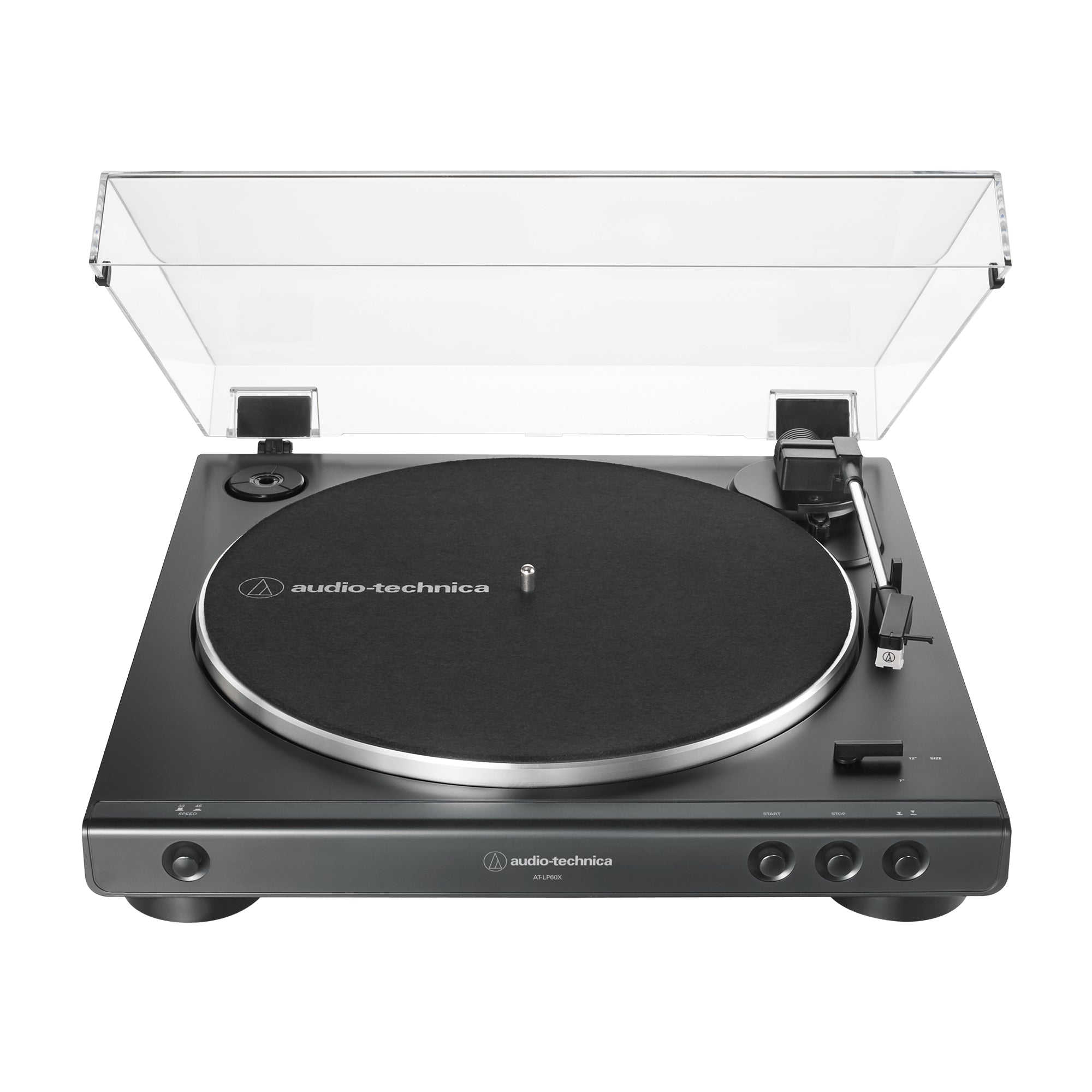 Audio-Technica AT-LP60XBK – Plattenspieler – Stationär – Phono-Vorverstärker – Schwarz