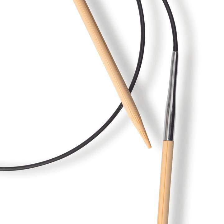 Prym 1530 Rundstricknadel – 4,0 mm, 80 cm, Bambus